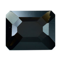 SMOKY QUARTZ OCTAGON RADIANT WITH TABLE OCTAGON (DARK) (DES#1) 10X8MM 2.90 Cts.