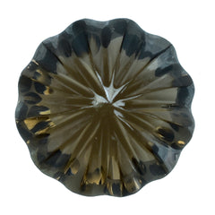 SMOKY QUARTZ UMBRELLA ROUND (DES#127) (MEDIUM) 14MM 10.33 Cts.
