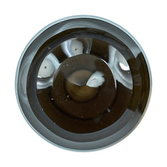 SMOKY QUARTZ CONCAVE BALLS (DES#135) (HALF DRILL) (DARK) 12MM 12.43 Cts.