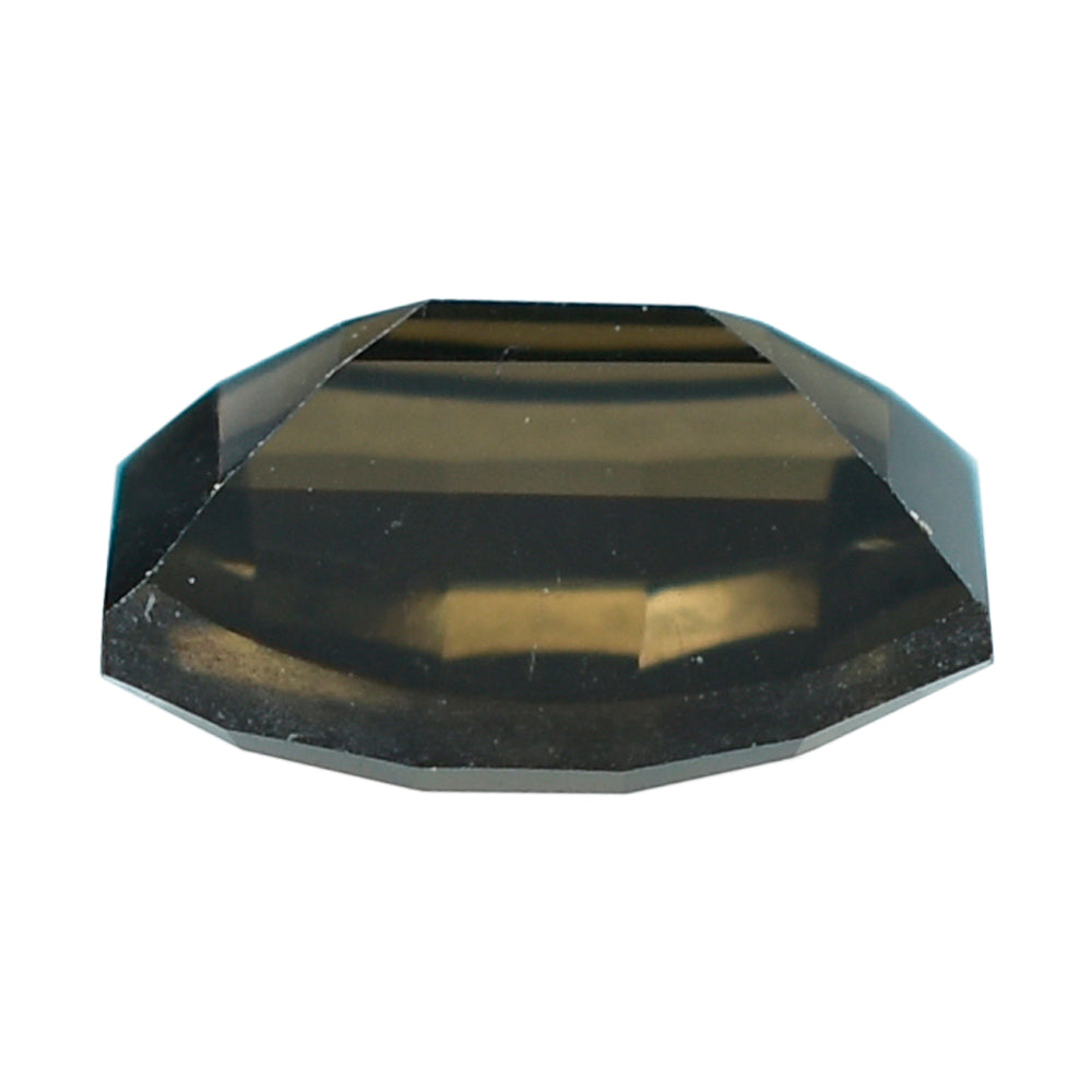 SMOKY QUARTZ BAR CUT BARREL (DES#128) (DARK) 8X6MM 1.39 Cts.