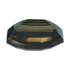 SMOKY QUARTZ BAR CUT BARREL (DES#128) (DARK) 8X6MM 1.39 Cts.