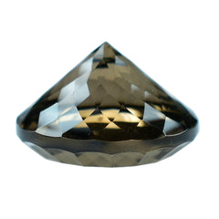 SMOKY QUARTZ NIRVANA CUT ROUND (DES#81) (MEDIUM) 14MM 8.24 Cts.