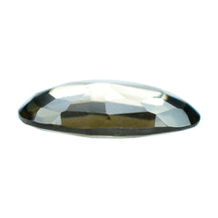 SMOKY QUARTZ FLAT ROSE CUT OVAL CAB (DES#147) (LITE) 15X11MM 4.03 Cts.