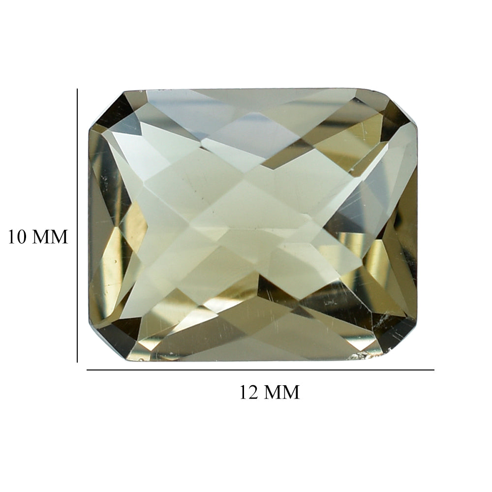 SMOKY QUARTZ SPECIAL CHECKER CUT OCTAGON (DES#56) (MEDIUM) 12X10MM 4.89 Cts.