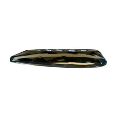 SMOKY QUARTZ SUPPER BUBBLE PEAR (DES#123) (MEDIUM) 30X8MM 8.89 Cts.