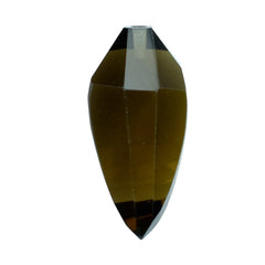 SMOKY QUARTZ LADY FINGER (DES#19) (DARK) 16X7MM 5.80 Cts.