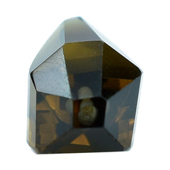 SMOKY QUARTZ LADY FINGER (DES#19) (DARK) 16X7MM 5.80 Cts.