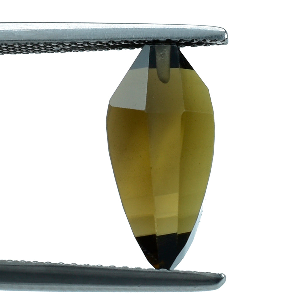 SMOKY QUARTZ LADY FINGER (DES#19) (DARK) 16X7MM 5.80 Cts.