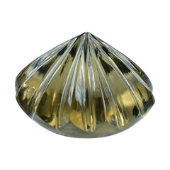 SMOKY QUARTZ UMBRELLA ROUND (DES#127) (MEDIUM) 14MM 10.04 Cts.