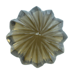 SMOKY QUARTZ UMBRELLA ROUND (DES#127) (MEDIUM) 14MM 10.04 Cts.