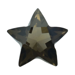 SMOKY QUARTZ CUT STAR (MEDIUM) 8MM (THICKNESS:-5.20-5.60MM) 1.51 Cts.