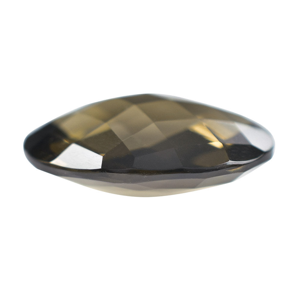 SMOKY QUARTZ BRIOLETTE OVAL 20X15MM 12.54 Cts.