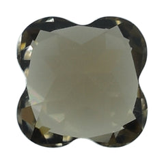 SMOKY QUARTZ CUT CLOVER (MEDIUM) 4MM (THICKNESS:-3.00-3.40MM) 0.36 Cts.