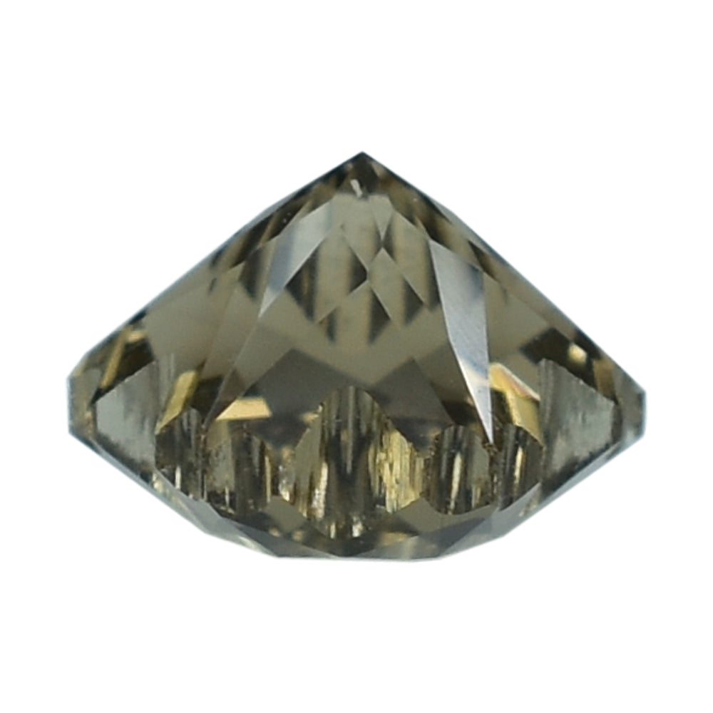 SMOKY QUARTZ CUT SNOWFLAKE SHAPE (MEDIUM) 6MM (THICKNESS:-4.50MM) 0.92 Cts.
