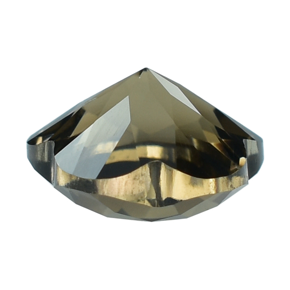 SMOKY QUARTZ CUT FLOWER 5 LEAF (MEDIUM) 8MM (THICKNESS:-4.80-5.20MM) 1.82 Cts.