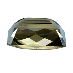 SMOKY QUARTZ CHECKER CUT OCTAGON 16X12MM 11.85 Cts.