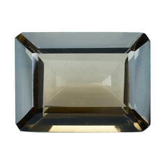 SMOKY QUARTZ CUT OCTAGON 16X12MM 10.11 Cts.