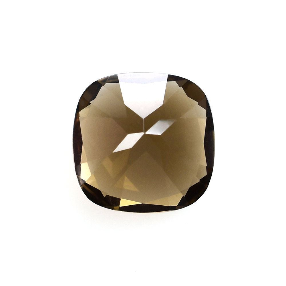 SMOKY QUARTZ CUT CUSHION (MEDIUM/CLEAN) 8X8MM 1.89 Cts.