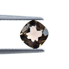 SMOKY QUARTZ CUT CUSHION (MEDIUM/CLEAN) 6X6MM 0.81 Cts.