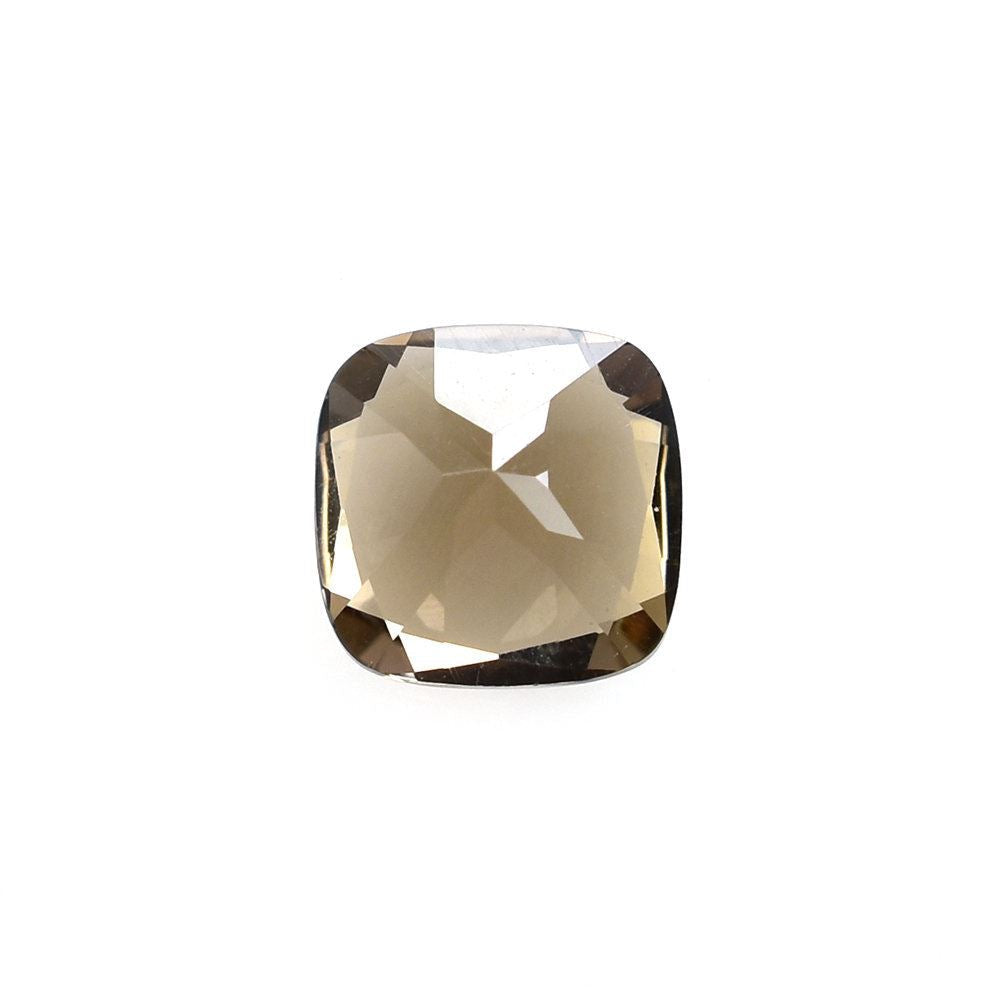 SMOKY QUARTZ CUT CUSHION (LITE) 6X6MM 0.82 Cts.