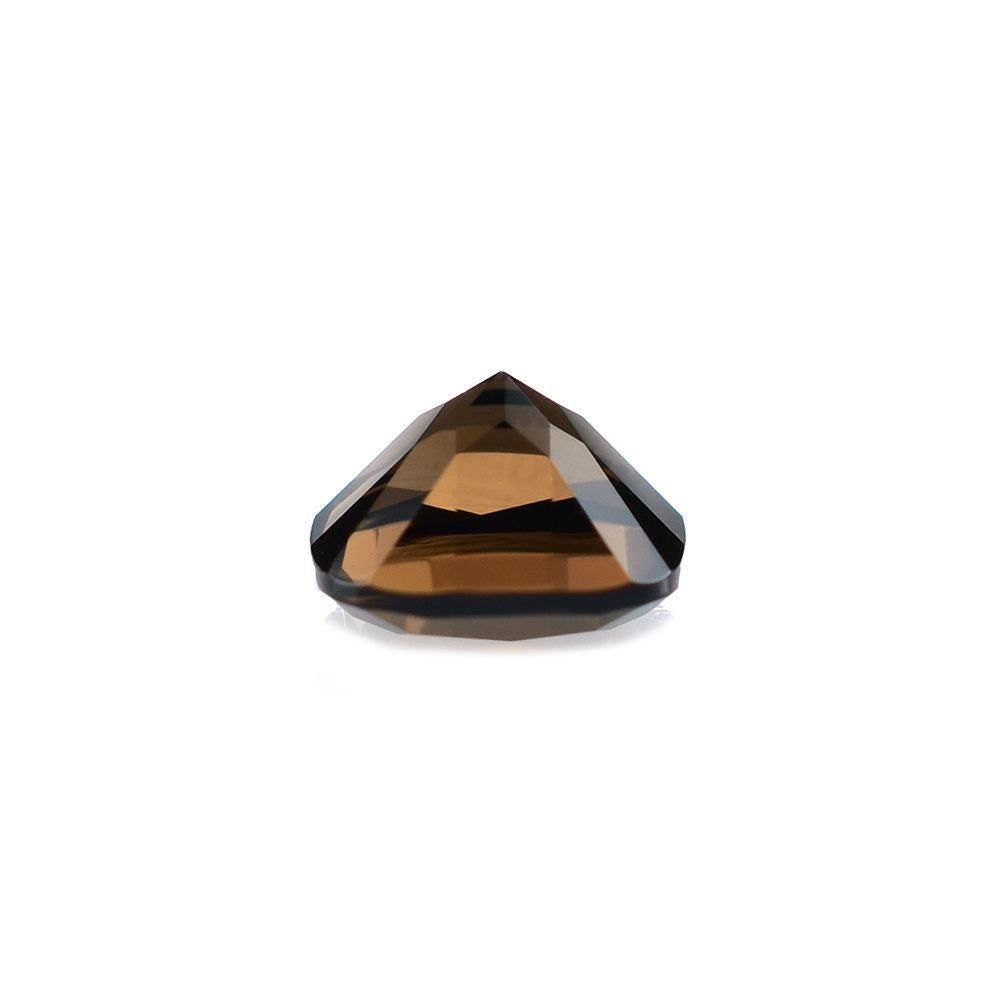 SMOKY QUARTZ CUT CUSHION (DARK) 6X6MM 0.97 Cts.