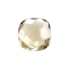 SMOKY QUARTZ FOOTBALL CUT CUSHION (LITE) 8X8MM 1.73 Cts.
