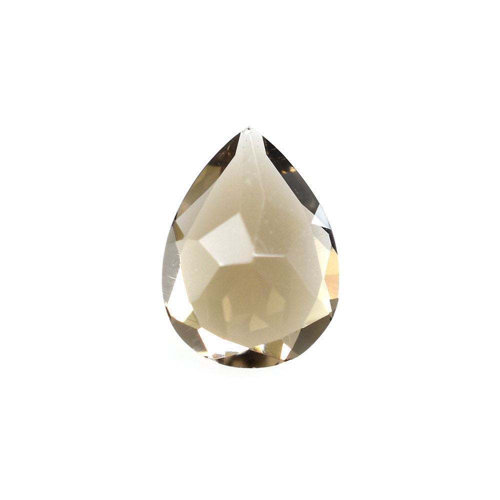 SMOKY QUARTZ CUT PEAR (LITE) 8X6MM 0.96 Cts.