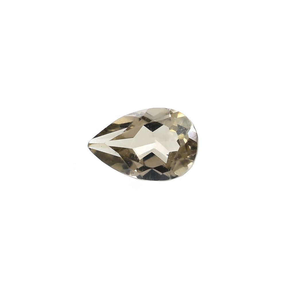 SMOKY QUARTZ CUT PEAR (LITE/CLEAN) 5.70X3.70MM 0.33 Cts.