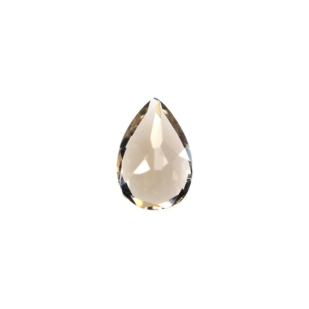 SMOKY QUARTZ CUT PEAR (VERY LITE/CLEAN) 5.50X3.70MM 0.30 Cts.