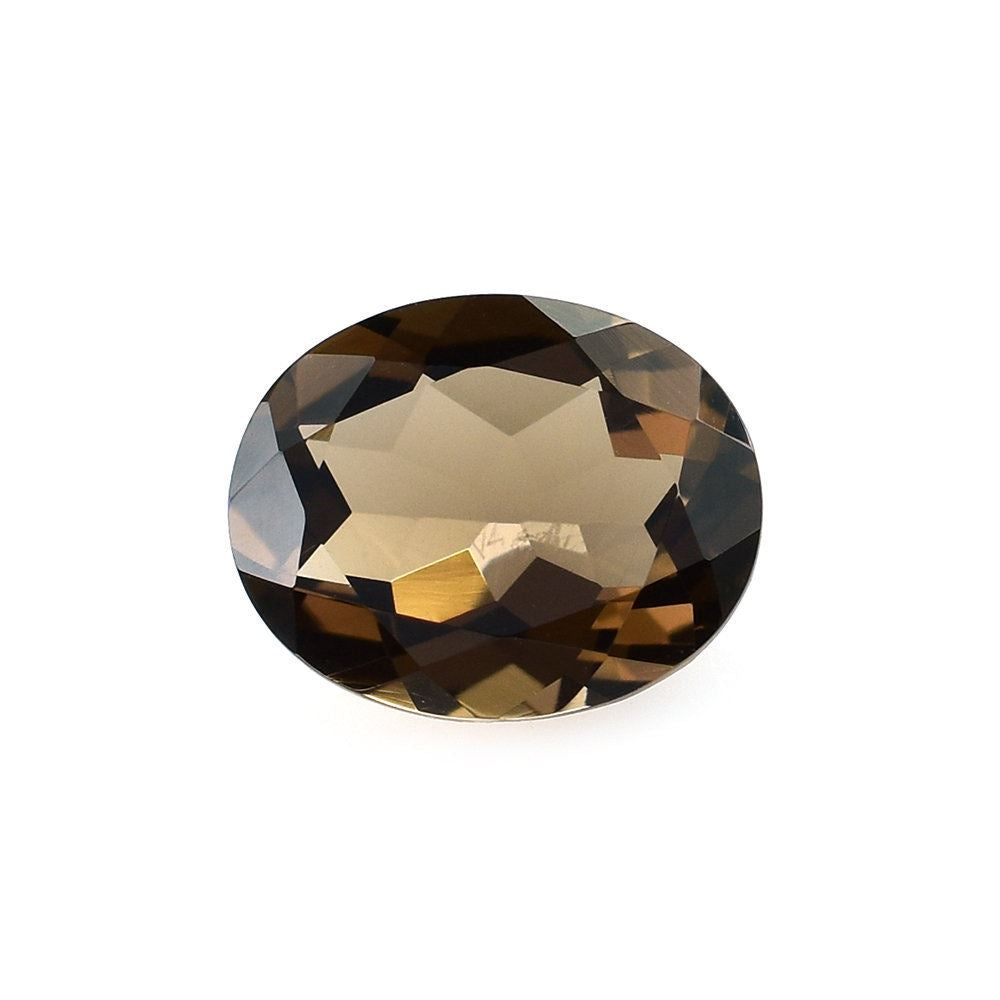 SMOKY QUARTZ CUT OVAL (MEDIUM/CLEAN) 10X8MM 2.05 Cts.