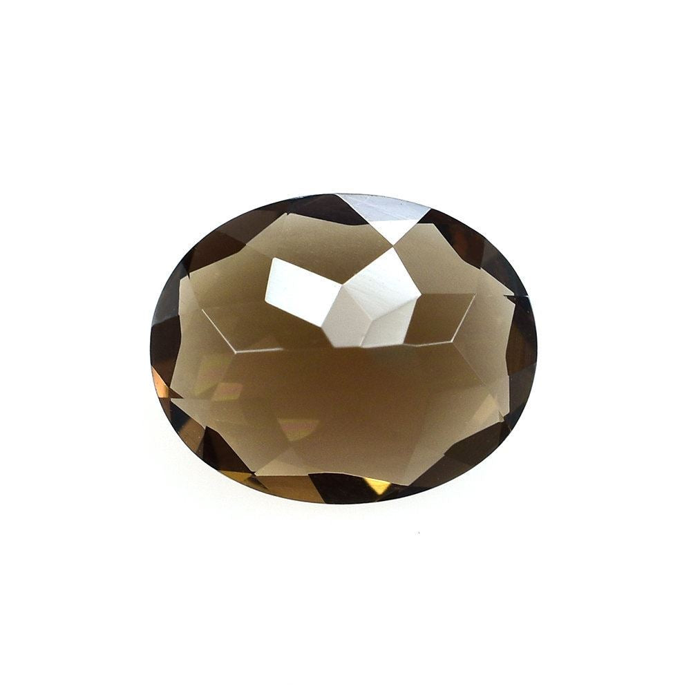 SMOKY QUARTZ CUT OVAL (MEDIUM/CLEAN) 10X8MM 2.05 Cts.