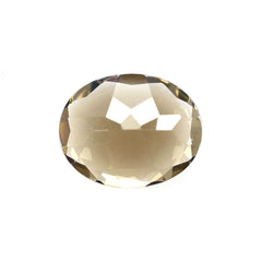 SMOKY QUARTZ CUT OVAL (LITE/CLEAN) 10X8MM 2.16 Cts.