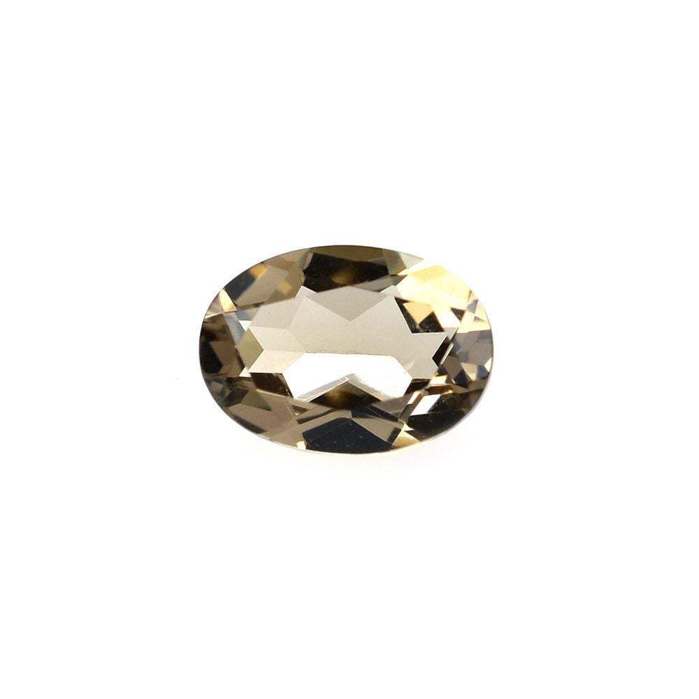 SMOKY QUARTZ CUT OVAL (LITE) 7X5MM 0.69 Cts.