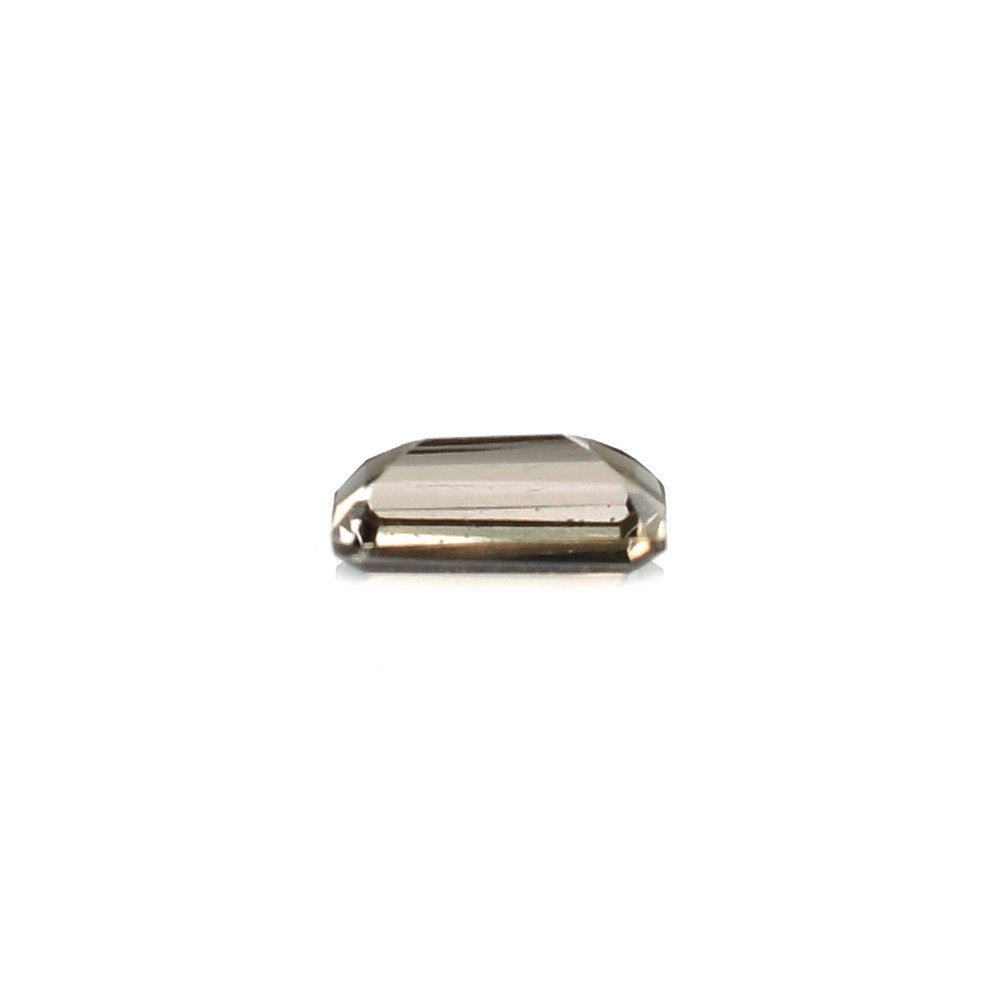 SMOKY QUARTZ STEP CUT OCTAGON (LITE/CLEAN) 5X3MM 0.23 Cts.