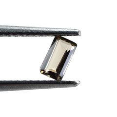 SMOKY QUARTZ STEP CUT OCTAGON (LITE/CLEAN) 5X3MM 0.23 Cts.