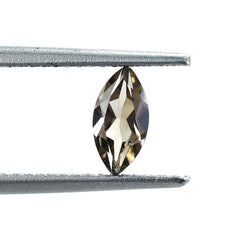 SMOKY QUARTZ CUT MARQUISE (LITE/CLEAN) 7.70X3.70MM 0.45 Cts.