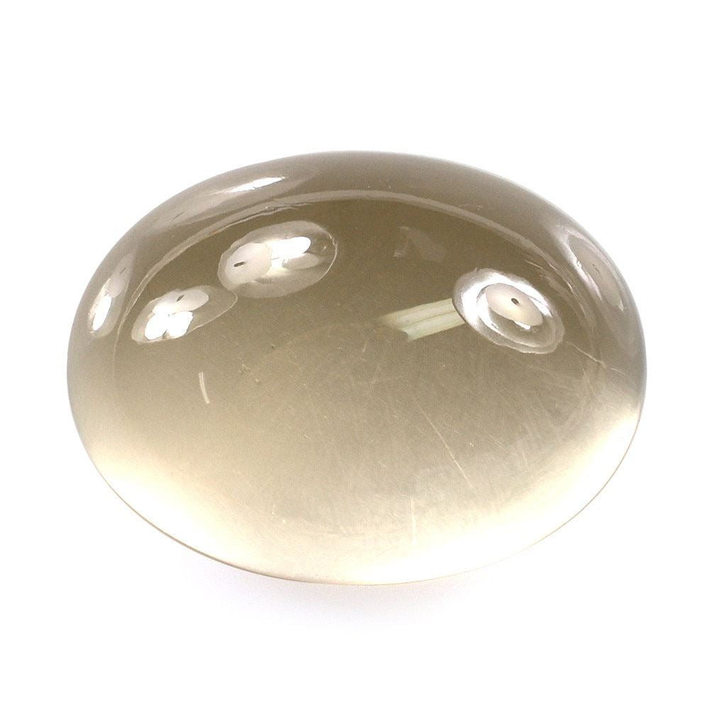 SMOKY QUARTZ PLAIN OVAL CAB 20X15MM 21.30 Cts.