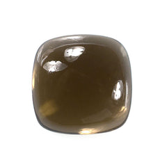 SMOKY QUARTZ PLAIN CUSHION CAB 12MM 7.42 Cts.