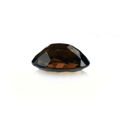 SMOKY QUARTZ CUT OVAL (DARK/CELAN) 14X10MM 5.10 Cts.