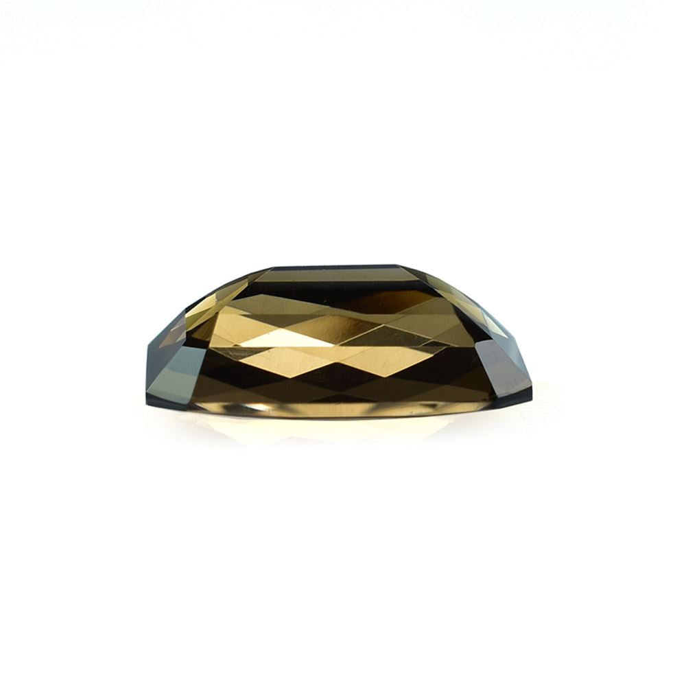 SMOKY QUARTZ CHECKER TOP OCTAGON (MEDIUM)(CLEAN) 19.00X15.30 MM 14.69 Cts.