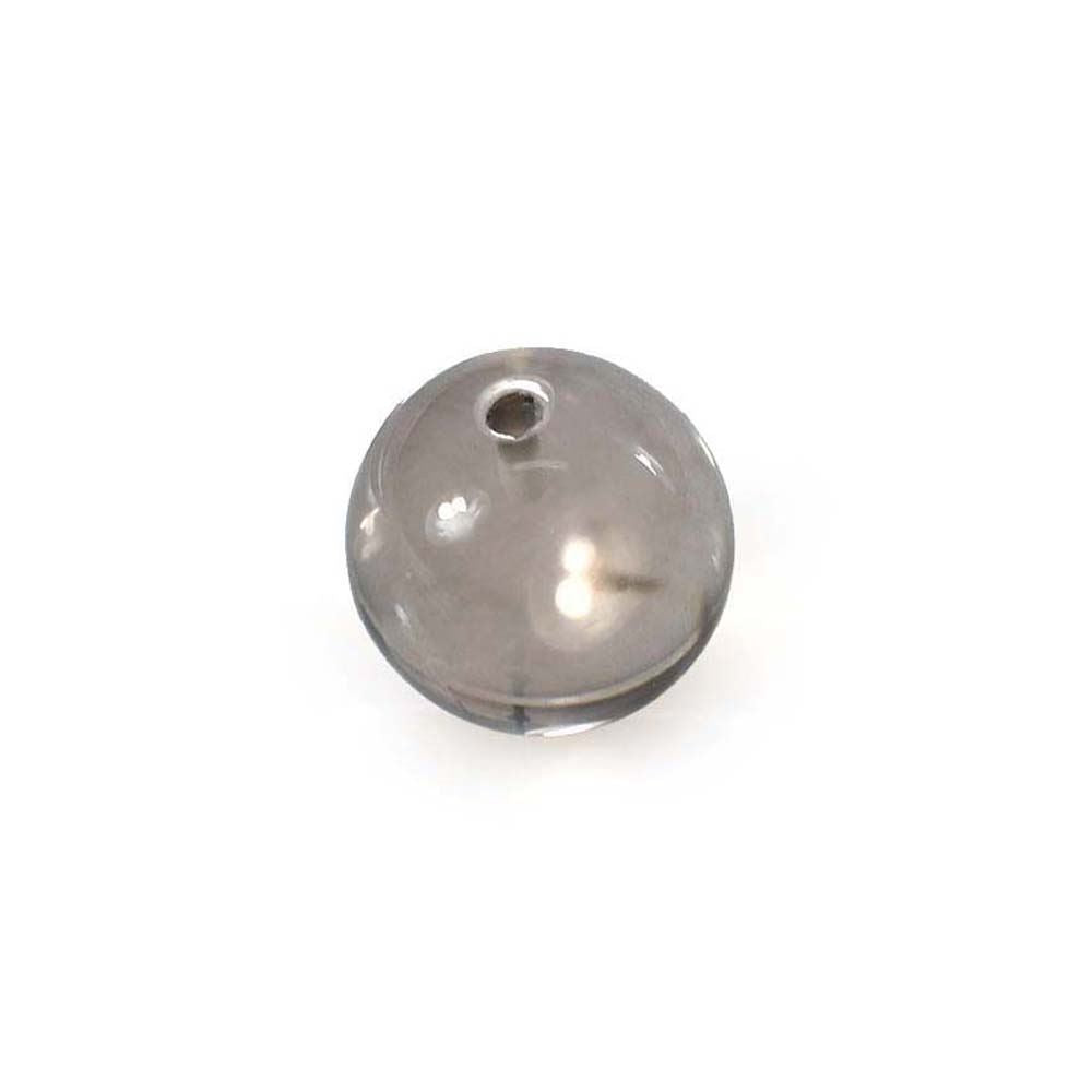SMOKY QUARTZ PLAIN ROUND BALL (VERY LIGHT)(CLEAN)(H/D_0.75) 10.00X10.00 MM 6.98 Cts.
