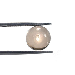 SMOKY QUARTZ PLAIN ROUND BALL (VERY LIGHT)(CLEAN)(H/D_0.75) 10.00X10.00 MM 6.98 Cts.