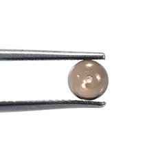 SMOKY QUARTZ PLAIN ROUND BALL (LIGHT)(CLEAN)(H/D_0.75) 5.00X5.00 MM 1.01 Cts.