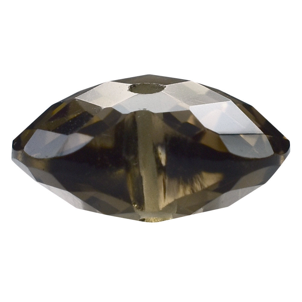 SMOKY QUARTZ BRIOLETTE HEART (FULL DRILL) 12MM 5.26 Cts.