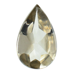 SMOKY QUARTZ BUFFTOP PEAR 5X3MM 0.19 Cts.