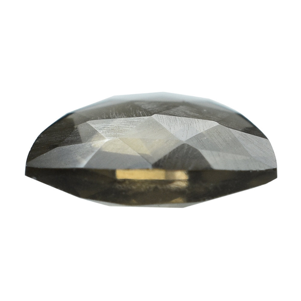 SMOKY QUARTZ ROSE CUT BRIOLETTE TRILLION 9MM 1.50 Cts.