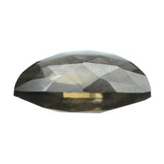 SMOKY QUARTZ ROSE CUT BRIOLETTE TRILLION 9MM 1.50 Cts.