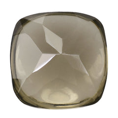 SMOKY QUARTZ BUFFTOP CUSHION 7MM 1.42 Cts.