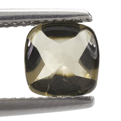 SMOKY QUARTZ BUFFTOP CUSHION 7MM 1.42 Cts.