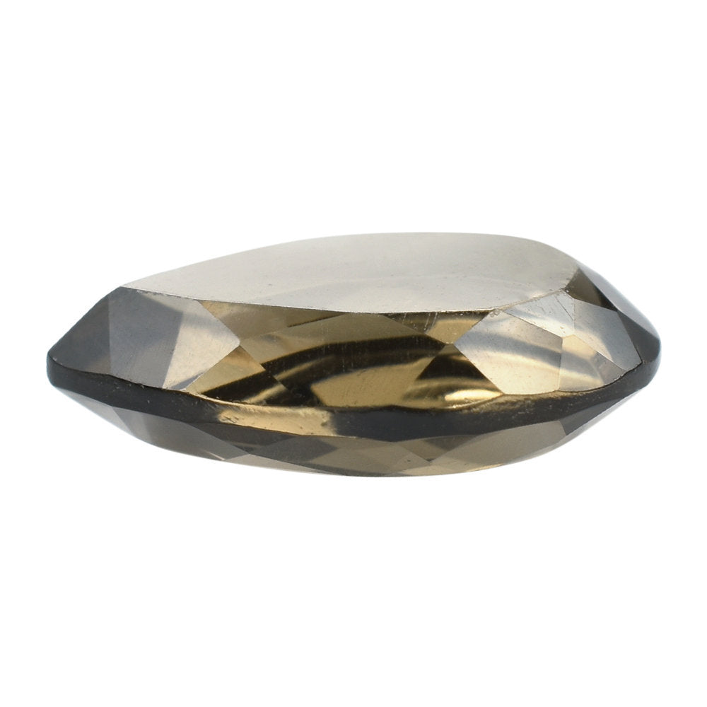 SMOKY QUARTZ CUT PEAR WITH BOTH SIDE TABLE 14X10MM 4.00 Cts.